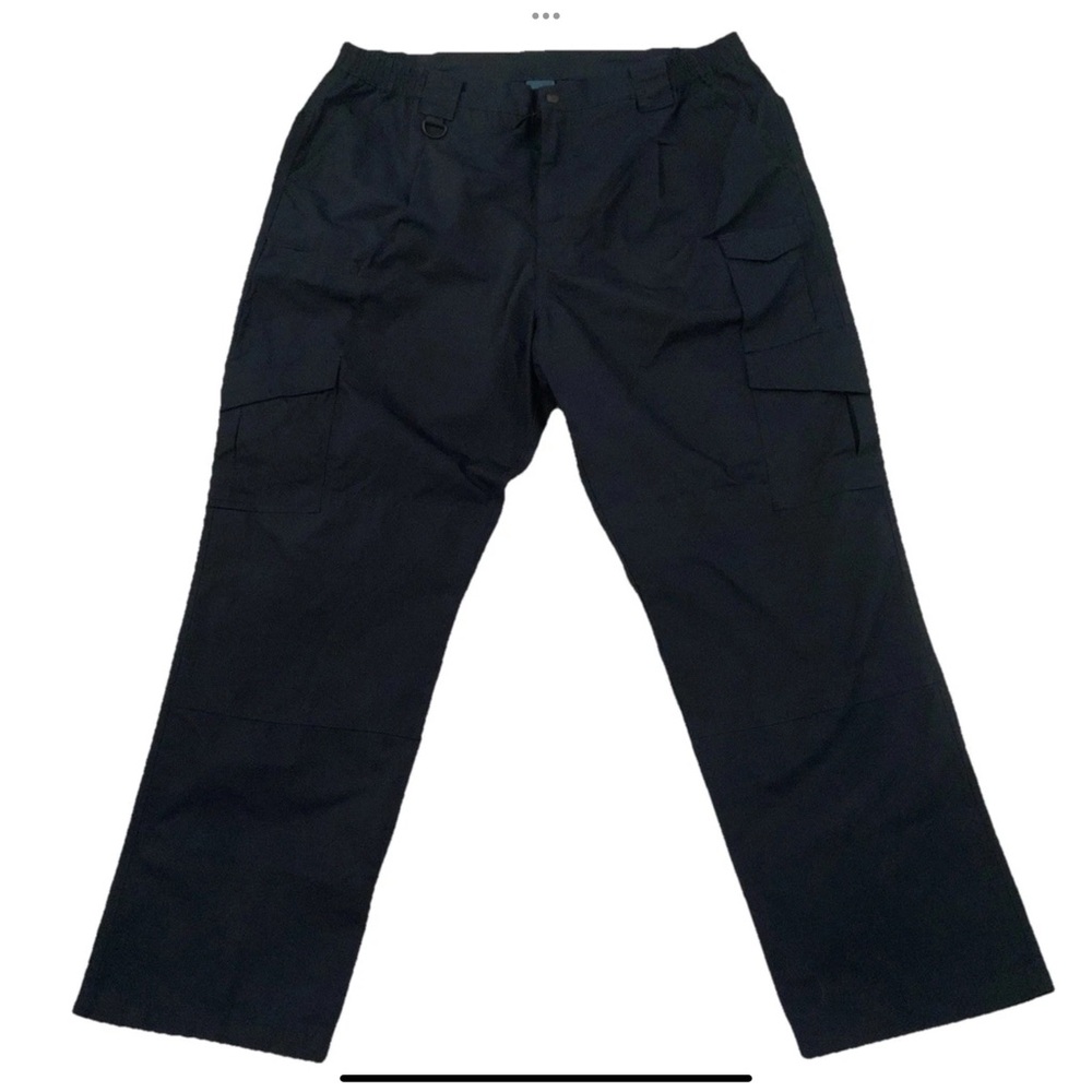 Propper Tactical Pants 44X32 Navy Blue Side Elastic Stretch Waist Rip Stop New